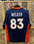 Y2K Nike NFL on Field Denver Broncos Wes Welker #83 Blue Jersey Size Medium Y2K Nike NFL on Field Denver Broncos Wes Welker #83 Blue Jersey Size Medium
