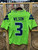 Nike NFL Russell Wilson #3 Seattle Seahawks Green Color Rush Stitched Football Jersey Size Small