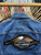 Vintage 80s Levis Denim Harley Davidson Patch Vest Size 44R