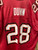 Vintage Nike Warrick Dunn #28 NFL Tampa Bay Buccaneers Football Size XL Vintage Nike Warrick Dunn #28 NFL Tampa Bay Buccaneers Football Size XL