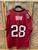 Vintage Nike Warrick Dunn #28 NFL Tampa Bay Buccaneers Football Size XL Vintage Nike Warrick Dunn #28 NFL Tampa Bay Buccaneers Football Size XL