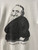 Vintage 90s Gertrude Stein Writer Author Poet Caricature White T-Shirt Size XL