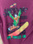 90s Looney Tunes Daffy Duck Snowboarding Maroon Youth T-Shirt Size Large 90s Looney Tunes Daffy Duck Snowboarding Maroon Youth T-Shirt Size Large