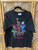 Vintage 90s Universal Studios Marvel Comics Island of Adventure Black T-Shirt Size Large