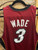 Reebok Dwyane Wade #3 Miami Heat Red Sewn Stitched Jersey Size 44 Reebok Dwyane Wade #3 Miami Heat Red Sewn Stitched Jersey Size 44