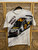 Vintage 90s Rusty Wallace #2 Rusty's Back NASCAR AOP Miller Racing T-Shirt Size Large