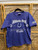 90s The Game Indianapolis Colts NFL Blue Graphic T-Shirt Size Large