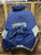 90s Chalkline NFL Dallas Cowboys Football Blue Puffer Jacket Size XL