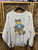Vintage Sugar Bear Golden Crisp Cereal White Sweatshirt Size XL