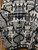 Vintage COOGI Black White Knit Sweater Size Medium