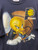 90s Indiana Pacers NBA Basketball Looney Tunes Tweety Blue T-Shirt Size XL