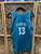 Vtg Champion Charlotte Hornets Alonzo Mourning #33 Teal NBA Jersey Size Youth XL