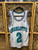 Vtg Champion Charlotte Hornets Larry Johnson LJ #2 White NBA Jersey Size Medium Vtg Champion Charlotte Hornets Larry Johnson LJ #2 White NBA Jersey Size Medium