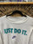 Vintage Nike Just Do IT White Crewneck Sweatshirt Size XL