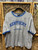 Vtg Starter University of Kentucky UK Gray & Blue Ringer T-Shirt Size XL