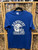Vtg Logo 7 University of Kentucky UK Wildcats Football Blue T-Shirt Size Large