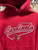 Vtg University of Louisville Cardinals Red Hoodie Sweatshirt Size Medium