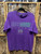 Vintage 90s Minnesota Moose NHL Hockey Purple T-Shirt Size Large
