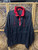 Vintage Black & Red Windbreaker Jacket Size Large