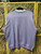 Vtg Floral Flowers Purple Crewneck Sweatshirt Size Women's XL