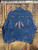Vtg Sun Belt Denim Native Embroidered Feathers Jacket Size XL