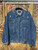 Vtg Sun Belt Denim Native Embroidered Feathers Jacket Size XL