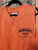 Y2K Bukkake Rusty Trombone Orange Baseball Jersey Size Large