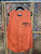 Y2K Bukkake Rusty Trombone Orange Baseball Jersey Size Large