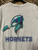 Vintage 1990s Breakthrough NBA Charlotte Hornets Nutmeg Mills Gray T-Shirt Size Large