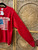 Vintage 1991 United States of America US Flag Red Crewneck Sweatshirt Size XL
