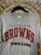 Vtg Russell Athletic NFL Cleveland Browns Gray Football T-Shirt Size Medium Vtg Russell Athletic NFL Cleveland Browns Gray Football T-Shirt Size Medium