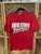 80s Ohio State University OSU Red T-Shirt Size Large 42-44