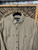 Y2K Carhartt Tan Long Sleeve Button Down Work Shirt Size Medium