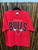 Vtg 90s Chicago Bulls NBA Red T-Shirt Size XL