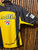 Vintage Runic Deportivo Táchira (Venezuela) PDVSA Yellow & Black Soccer Jersey Size Large Vintage Runic Deportivo Táchira (Venezuela) PDVSA Yellow & Black Soccer Jersey Size Large