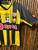 Vintage Runic Deportivo Táchira (Venezuela) PDVSA Yellow & Black Soccer Jersey Size Large Vintage Runic Deportivo Táchira (Venezuela) PDVSA Yellow & Black Soccer Jersey Size Large