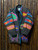 Vtg Handmade Embroidered Patch Multicolor Ethnic Jacket Size Small Vtg Handmade Embroidered Patch Multicolor Ethnic Jacket Size Small