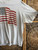 90s Hanes God Bless America White T-Shirt Size XL