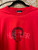 Vtg HUSTLER Magazine Larry Flynt Red T-Shirt Size Large