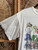 Y2K Nintendo Super Mario Video Game Characters White T-Shirt Size Large