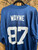 Y2K Reebok NFL Indianapolis Colts Reggie Wayne #87 Blue Jersey Size XXL 2XL
