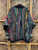 Vintage COOGI Multicolored Earth Tones V-Neck Knit Sweater Size X-Large