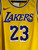 Nike Los Angeles Lakers Lebron James #23 NBA Basketball Yellow Jersey Size XL Nike Los Angeles Lakers Lebron James #23 NBA Basketball Yellow Jersey Size XL