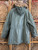Vtg Sears Army Green Parka Full Zip Jacket Size 44