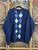 Vintage Navy Blue Argyle Sweater Size Large