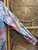 Y2K Lauren Ralph Lauren Multicolored Floral Slim Fit Button Down Women's Size 10