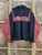 Y2K Harley Davidson Black & Orange Fleece Jacket 1/4 Zip Size Large