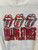 Y2K Rolling Stones Licks Tour 2002 White Long Sleeve T-Shirt Size XL