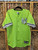 Vintage 90s Majestic MLB NY Yankees Lime Green Baseball Jersey Size Medium