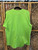 Vintage 90s Majestic MLB NY Yankees Lime Green Baseball Jersey Size Medium